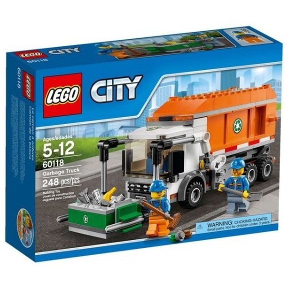 郁峰模型 ~ LEGO/樂高積木 ~ CITY 城市系列 60118 垃圾車