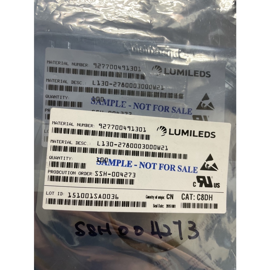 LED 顆粒 Lumileds3030(L130-2780003000W21/100顆)單顆販售