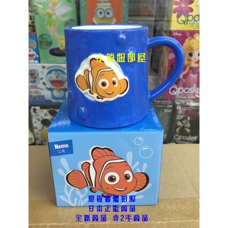 §小俏妞部屋§*Disney迪士尼海底總動員Nemo尼莫圖案馬克杯*