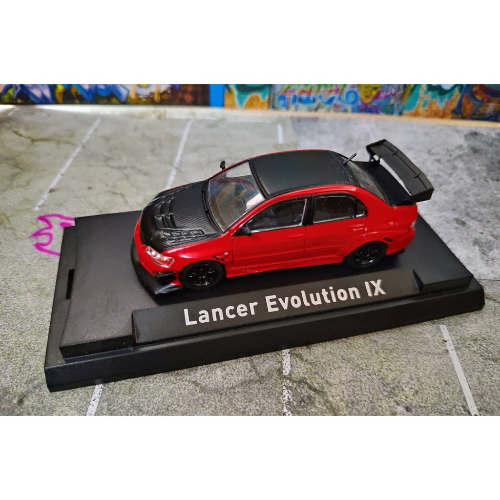 新品colourful Model Cm 1 64三菱lancer Gsr Evolution 9 黑紅現貨 蝦皮購物
