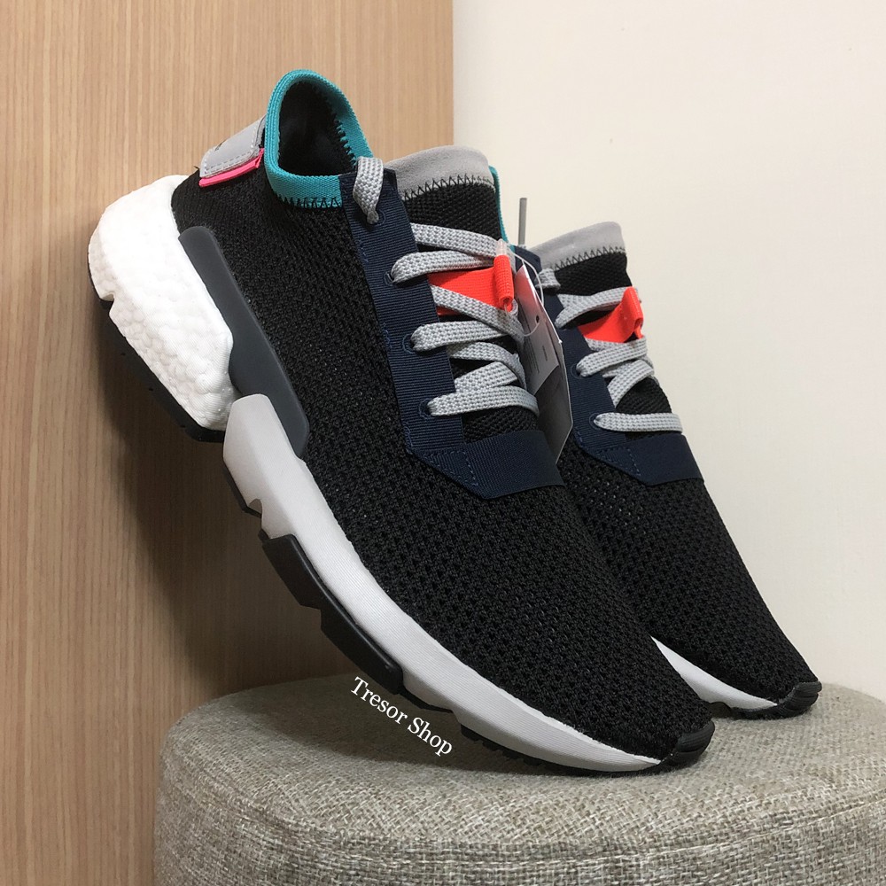 Adidas Originals POD S3.1 黑 男鞋 低筒 輕量 現貨 南灣 運動鞋 慢跑鞋 B28080