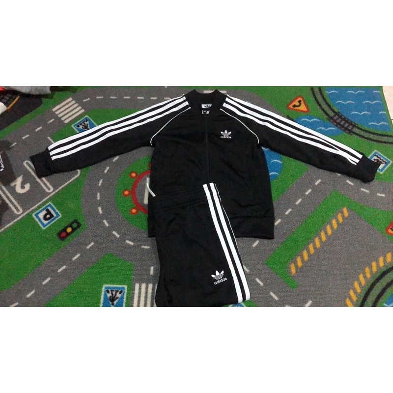 全新 adidas 兒童運動服 外套+長褲