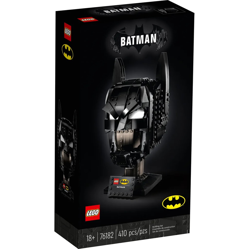 【樂GO】LEGO 樂高 76182 DC 蝙蝠俠面罩 蝙蝠俠 擺飾 禮物 生日禮物 積木 盒組 原廠正版 全新未拆