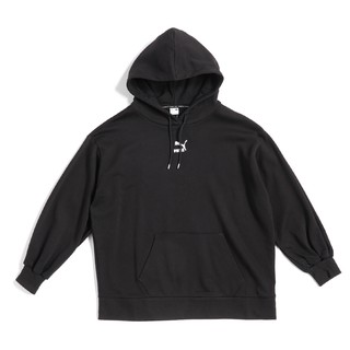 PUMA 流行系列 Classics 女款 Jolin同款 寬版 休閒 毛巾布 長袖帽T 歐規 53041201