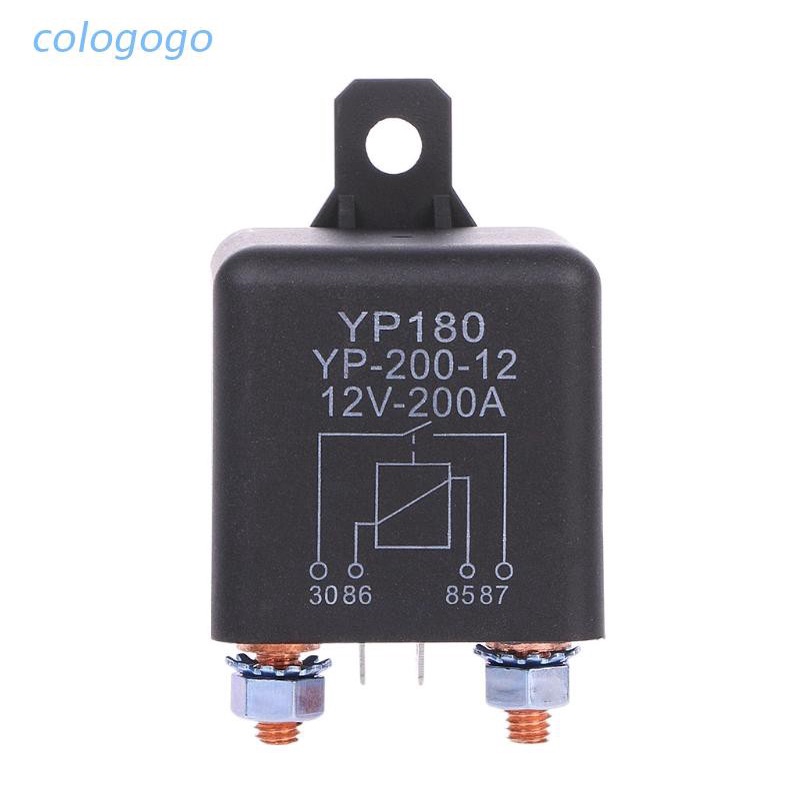 COLO  （1個）連續型大功率汽車繼電器24V / 12V DC 200A