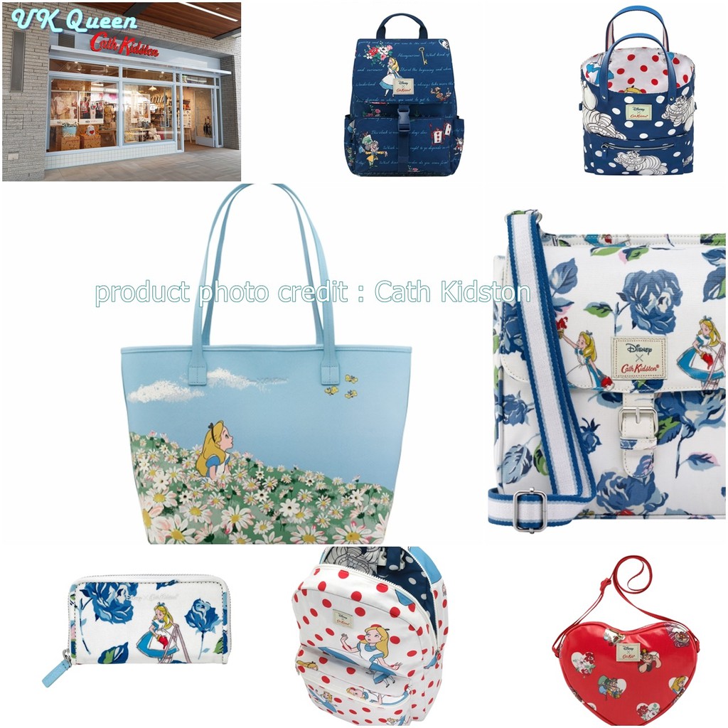 預購 英國空運原裝正品 Cath Kidston X Disney愛麗絲alice 2018夏季最新 蝦皮購物