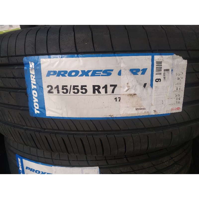 Toyo Pxcr1 215 55 17 吋94v 馬來西亞製輪胎 蝦皮購物