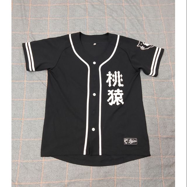 NO.51 桃猿Lamigo短袖棒球外套球衣（女版L）