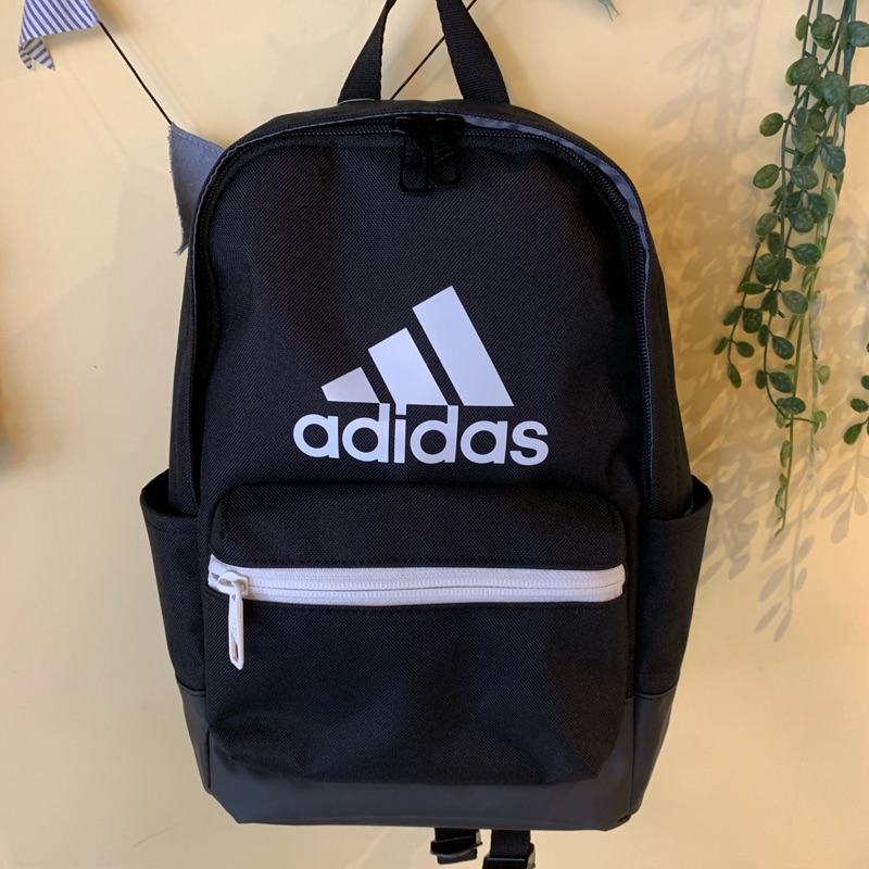 Adidas黑白兒童後背包（全新品公司貨）