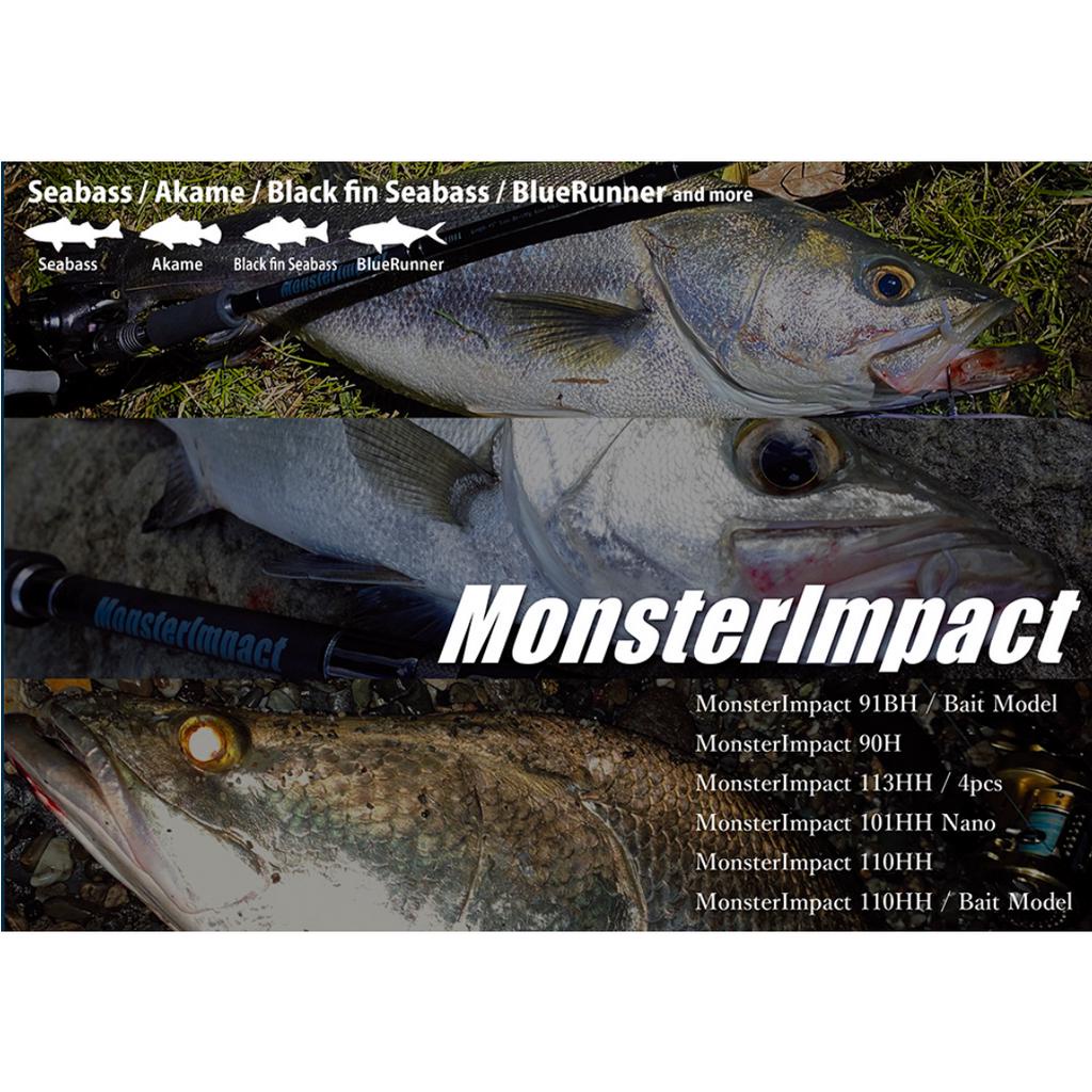 Ripple Fisher MonsterImpact 90H Series 頂級岸拋竿 青物竿 金目鱸竿【小蝦米釣具】