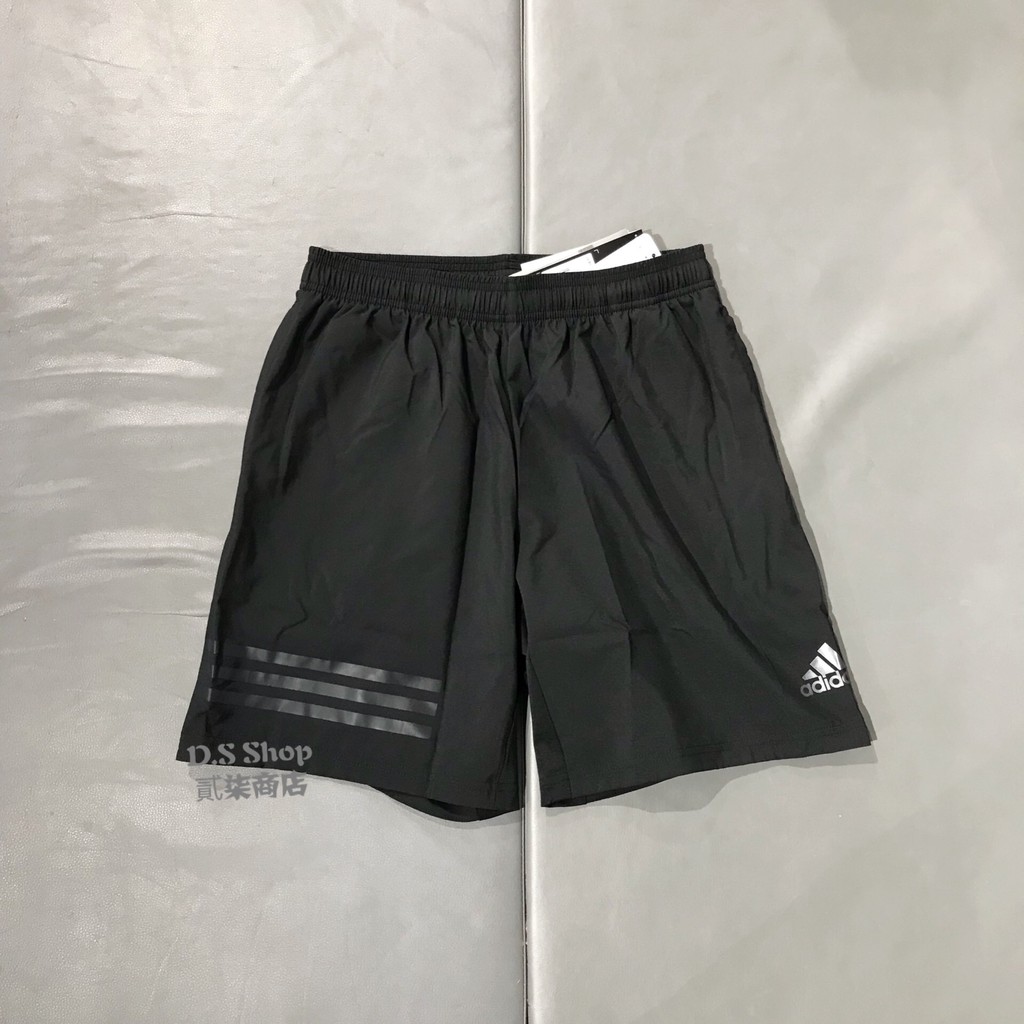 (D.S) adidas 4KRFT Climacool Shorts 男款 黑色 慢跑 短褲 基本款 CD7807