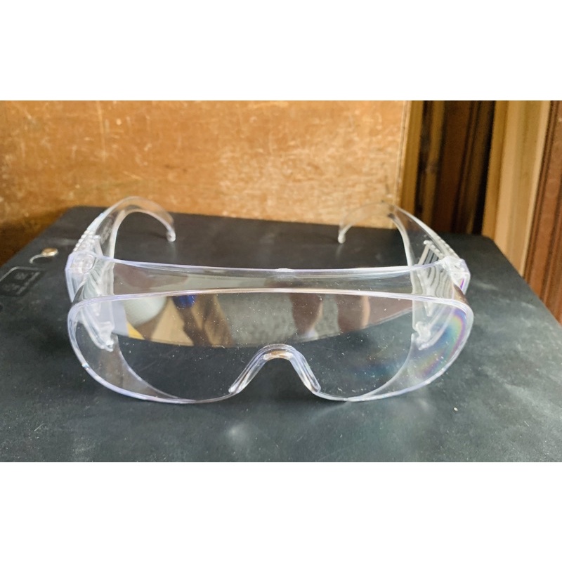［現貨-台灣製造 ］護目鏡 防霧抗UV材質透明 雙層眼鏡也不是問題