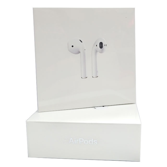Apple 藍牙耳機 AirPods 2代 (一般版)全新未拆封 3399元 2021生產 有線充電盒 贈品