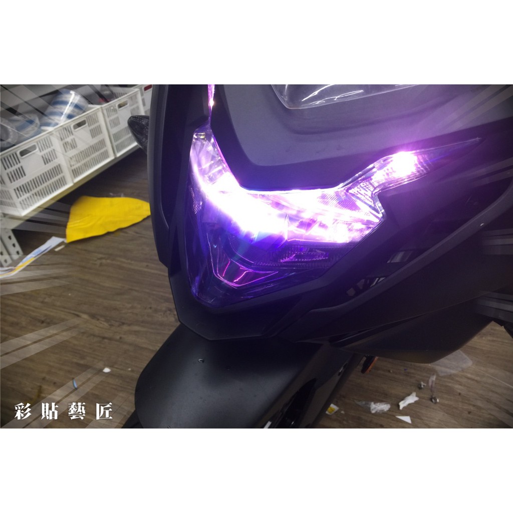 彩貼藝匠 2017 CBR650F 前大燈 犀牛皮 幻彩膜 七彩膜 防刮 遮傷 保護 車膜 車貼