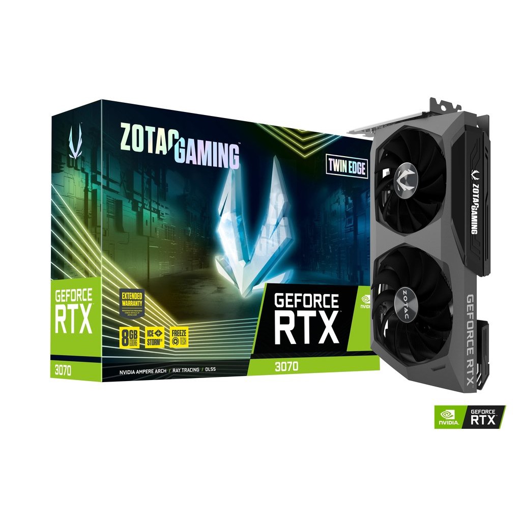 全新現貨 ZOTAC GAMING GeForce RTX 3070 Twin Edge