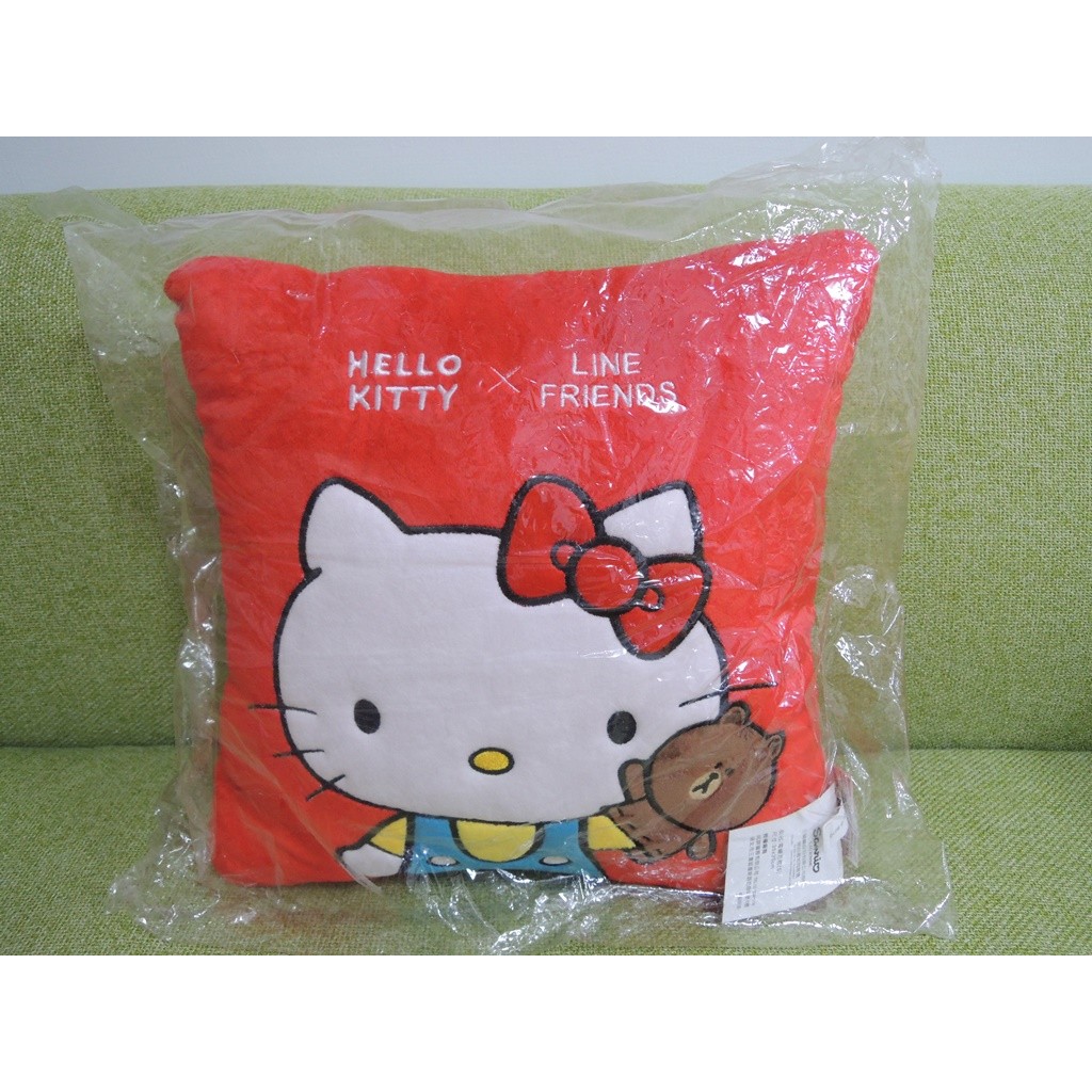 全新正版 三麗鷗 Hello Kitty 凱蒂貓 KT 熊大 方枕/長枕/抱枕/四方枕/靠枕/午睡枕/午安枕