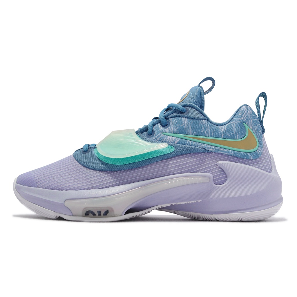 Nike 籃球鞋 Zoom Freak 3 EP Dutch Blue 藍 字母哥 男鞋【ACS】 DA0695-401