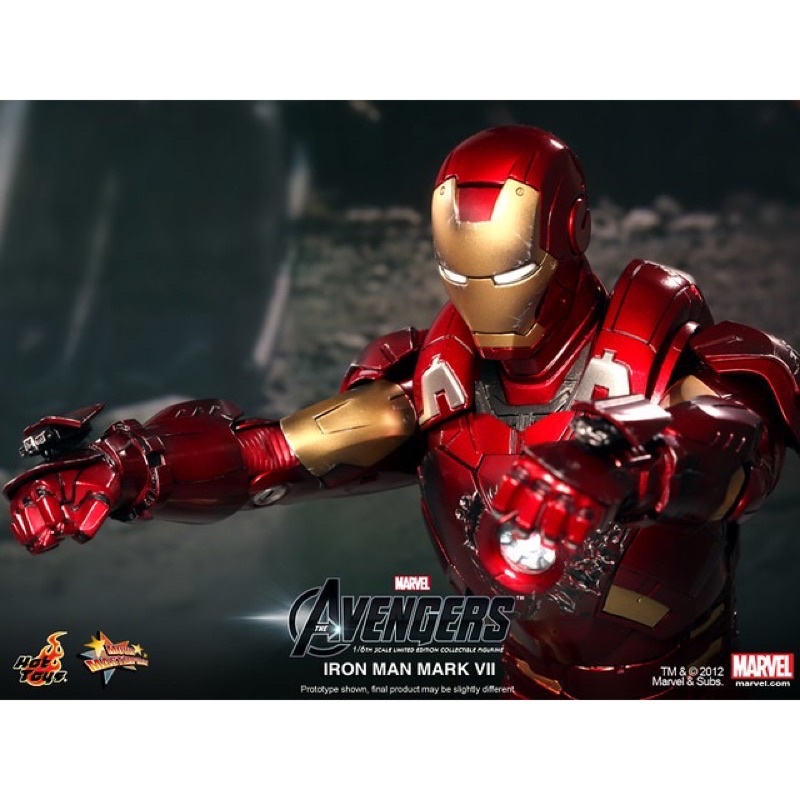 野獸國 Hot Toys MMS185 復仇者聯盟 鋼鐵人 馬克7 MK7 特別版含小綠人 非MMS196 MMS500