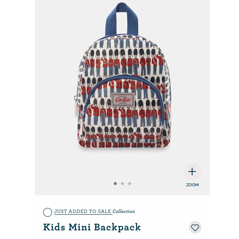 全新正品現貨-英國🇬🇧cath kidston經典款英國待衛兵小童後背包