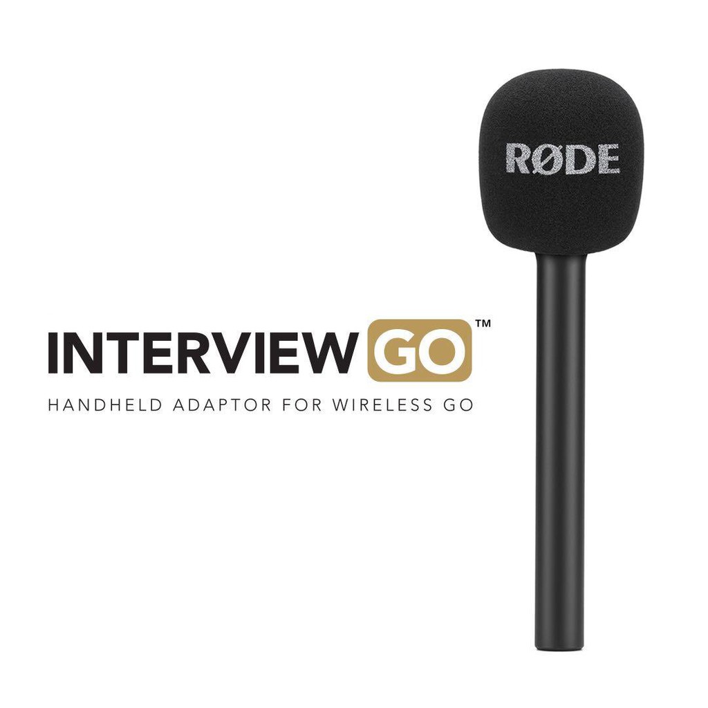 Rode Interview GO 【宇利攝影器材】 手握 麥克風 採訪 Wireless GO 搭配 輕巧 防風
