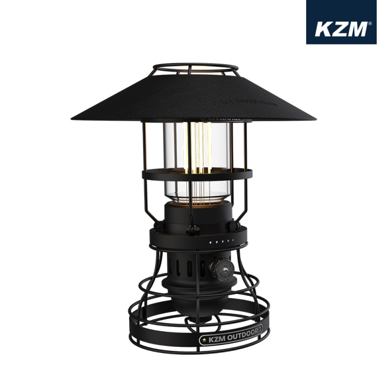 KAZMI KZM 經典LED復古露營燈 充電燈 照明燈【露營狼】【露營生活好物網】