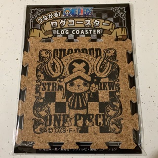 現貨 日本正版 Onepiece 喬巴 軟木塞杯墊 杯墊