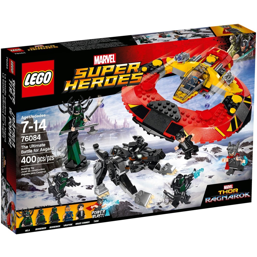 【台中翔智積木】LEGO 樂高 76084 The Ultimate Battle for Asgard 海拉 索爾