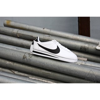 【HYDRA】NIKE CORTEZ BASIC LEATHER 白 黑勾 阿甘 慢跑鞋 女鞋【807471-101】