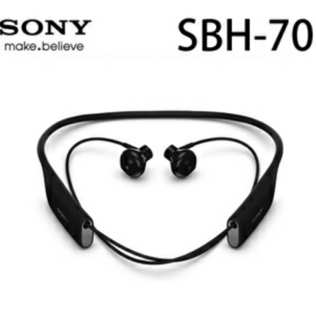 【Sony】SBH-70 二手藍芽 NFC 防水耳機❜運動耳機 黑色up