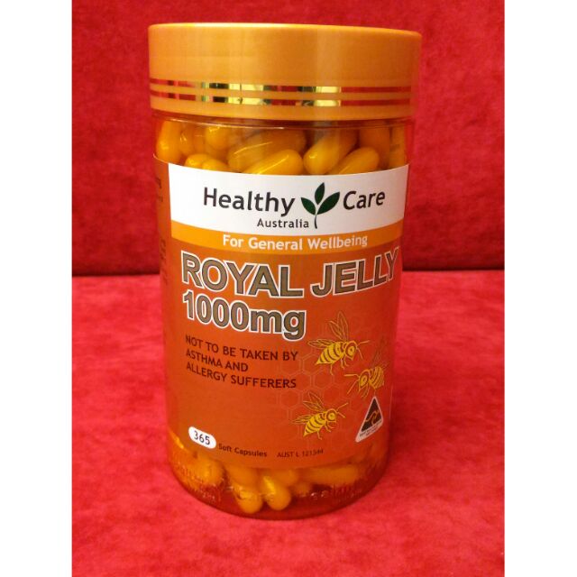 客訂(631224ya) 現貨 澳洲 Healthy Care Royal Jelly 1000mg 蜂王乳