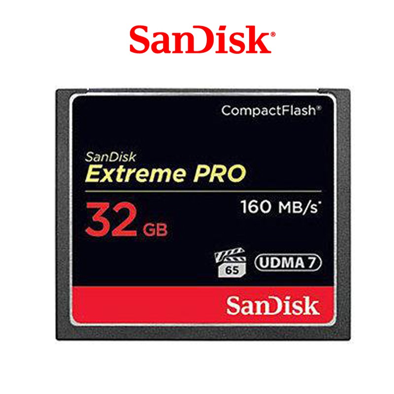SanDisk Extreme PRO【eYeCam】 CF 32G 1067X 160MB/s