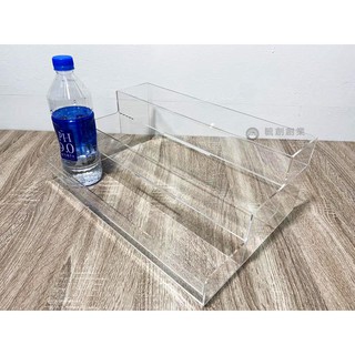 壓克力階梯架 商品階梯架 階梯展示架 透明階梯展示架 壓克力三層置物架