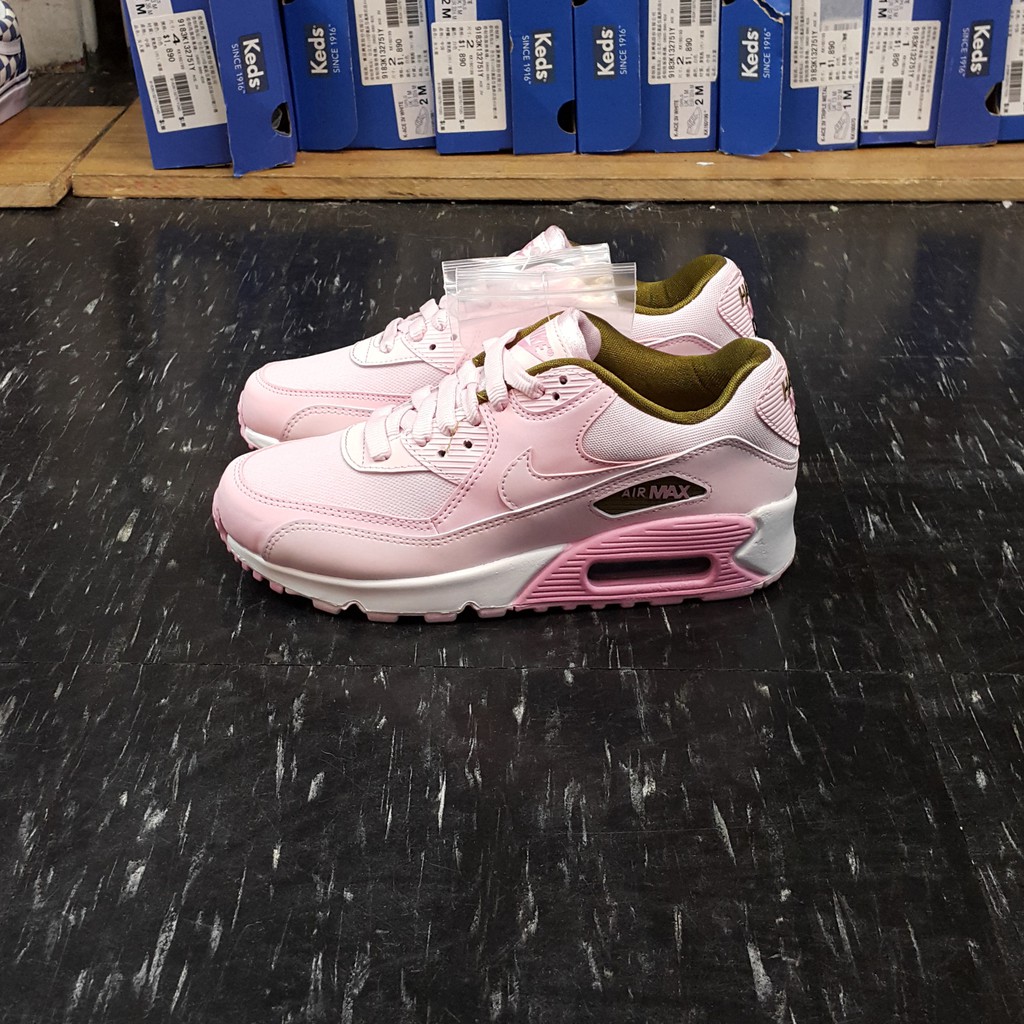 NIKE AIR MAX 90 SE 粉紅色 粉色 氣墊 慢跑鞋 HAVE A NIKE DAY 881105-605