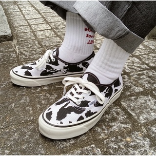 [unclev1966] 代購 Vans Authentic 44 dx 安納海姆 乳牛 動物 重磅帆布 燈心絨 女款