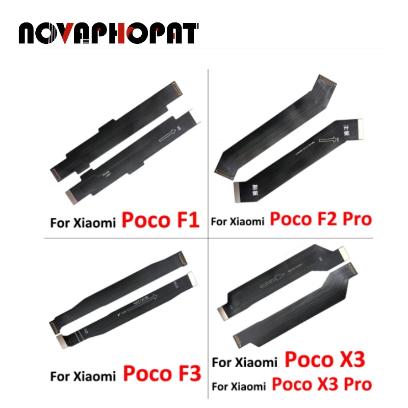 Novaphopat 全新主板適用於小米 Poco F1 F2 F1 F3 X2 X3 M2 M3 Pro 主板 FPC