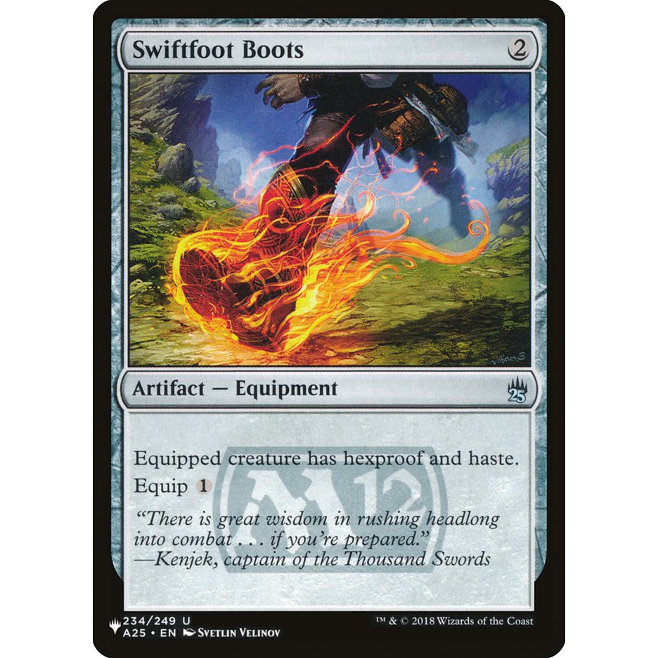 Mtg 魔法風雲會the List 271 U 疾行靴swiftfoot Boots 速足のブーツ 蝦皮購物
