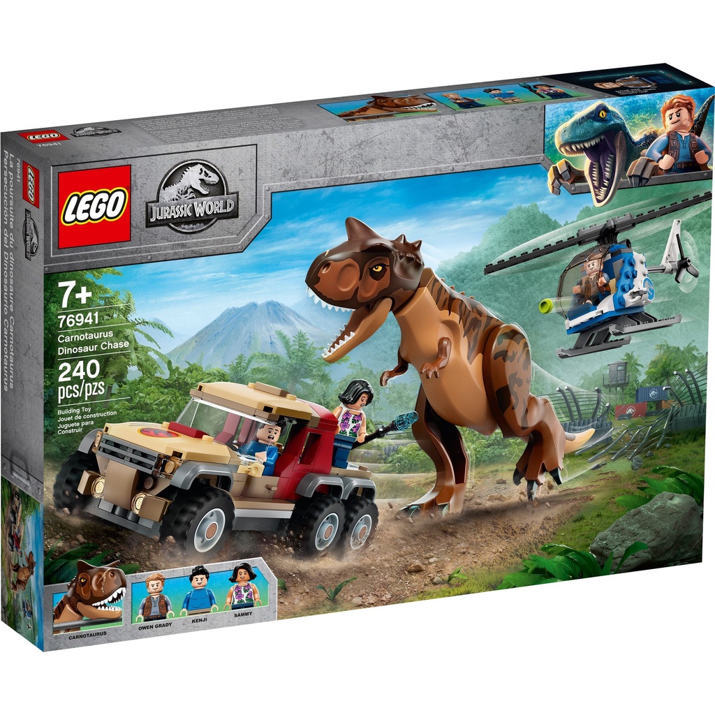 LEGO 樂高 76941 Carnotaurus Dinosaur Chase