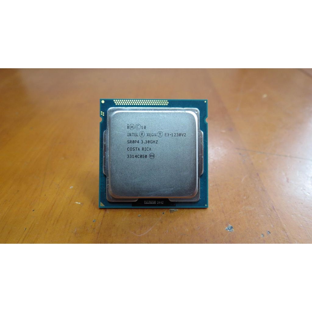 英特爾 Intel Xeon E3-1230 V2 (8M Cache, 3.3GHz) 1155腳位桌上型四核八線處理