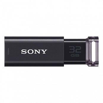 SONY 32GB USB3.1 炫彩繽紛 Click隨身碟 黑