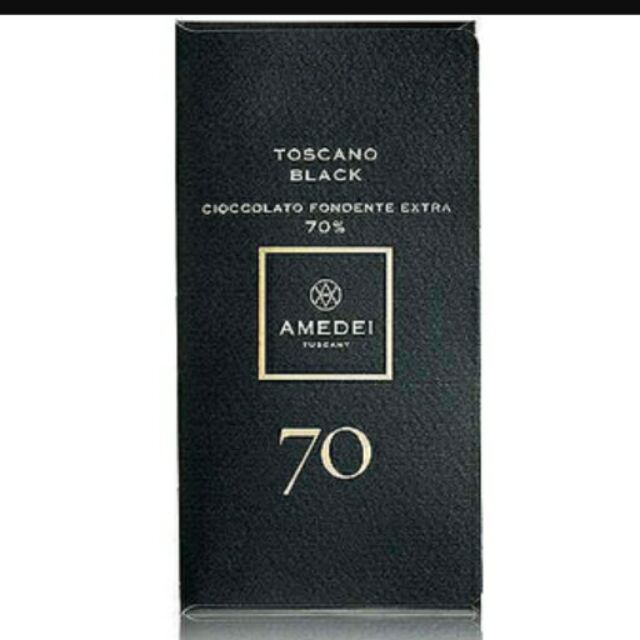 義大利Amedei－70%純黑托斯卡尼巧克力BAR