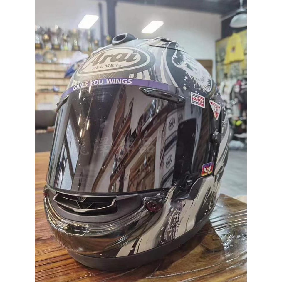 瀧澤部品 日本 ARAI RX7X 選手帽賽事級 前唇擾流板(自行開發商品) 備品 安全帽配件 帥氣加分