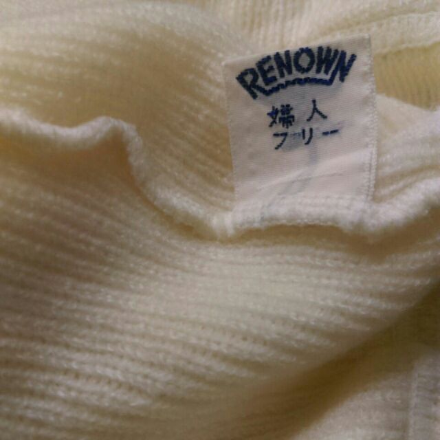 日本 RENOWN 羊毛混壓克力 保暖女 褲襪
