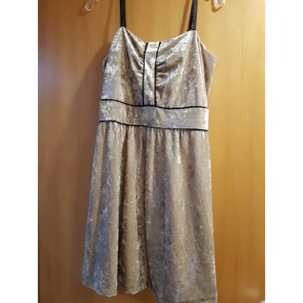 [全新] CUMAR 小禮服 小洋裝 氣質 米色