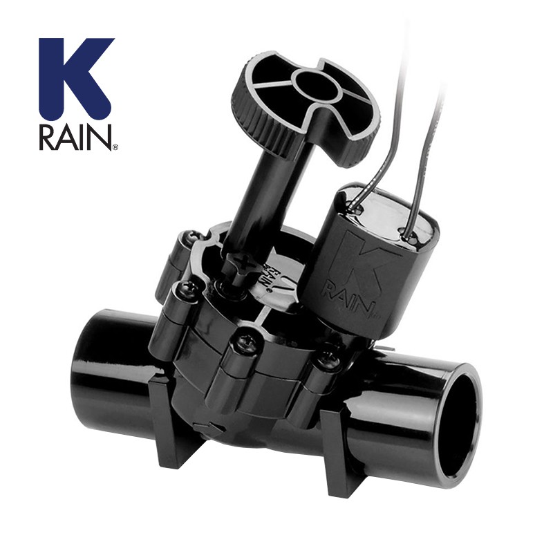 【欣禾灌溉】K-RAIN 塑鋼電磁閥1吋 | 含稅開發票 1英吋 24VAC 常閉水用 自動灌溉 滴灌 噴灌 水閥 灑水
