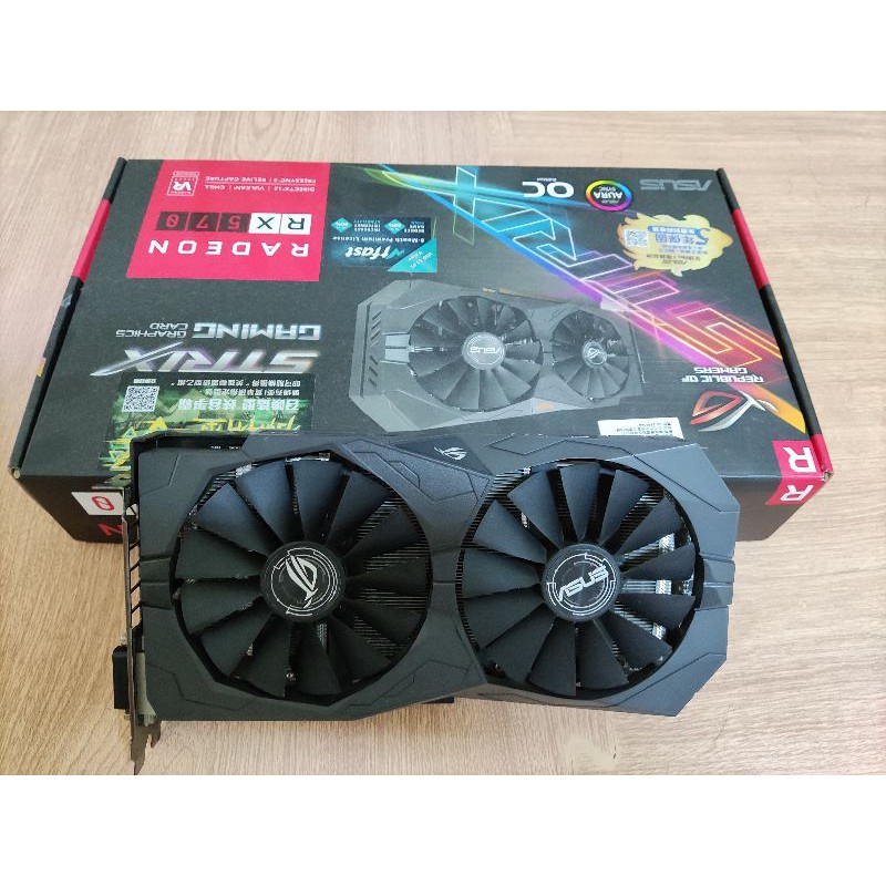 rx570 4g  asus rog strix 華碩