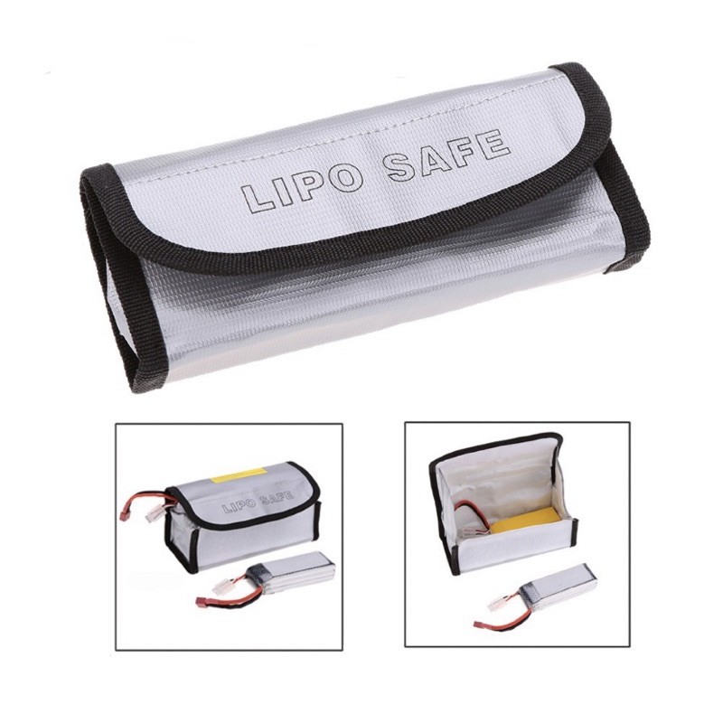 模型鋰電池 防爆袋 耐高温 安全袋 充電更安全 防爆 防燃