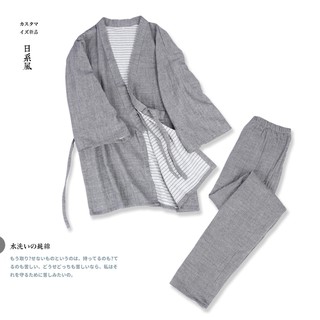 免運現貨日式睡衣 日本純棉男甚平浴衣和服日式短袖睡衣溫泉汗蒸服天上天下唯我獨尊 蝦皮購物