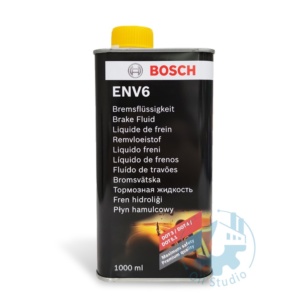《油工坊》BOSCH ENV6 BRAKE FLUID 煞車油 剎車油 德國 原裝 DOT 3 4 5.1 出清