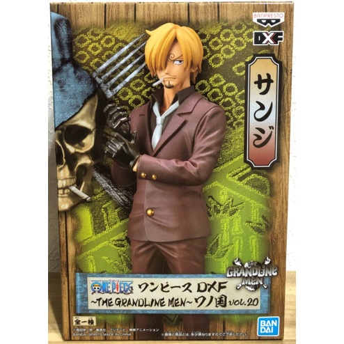 正版 金證 日版 航海王 海賊王 One piece DXF MEN Vol.20 和之國 香吉士 西裝 公仔