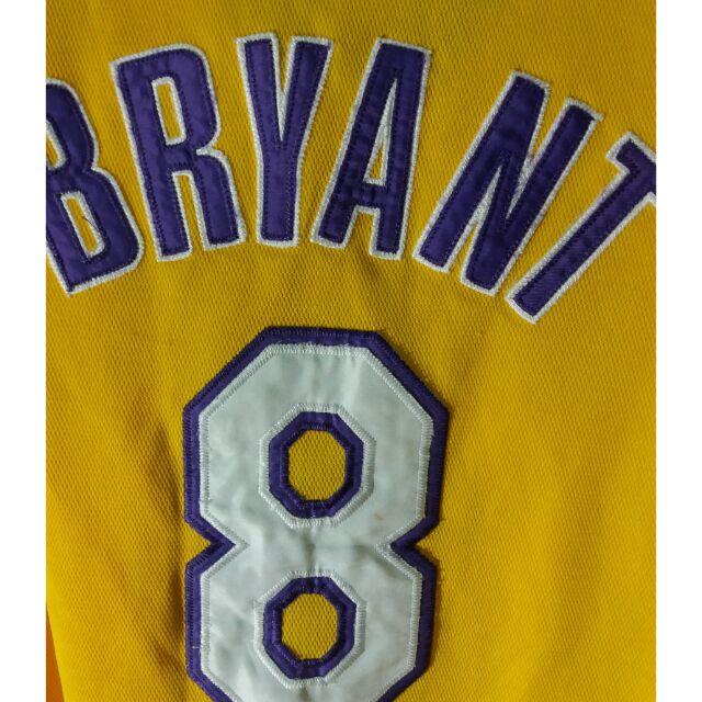 NAB  創信 Kobe Bryant 黃色8號電繡球衣